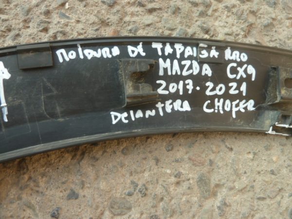 moldura mazda cx9 2017 2021 delantera chofer daños - Imagen 7