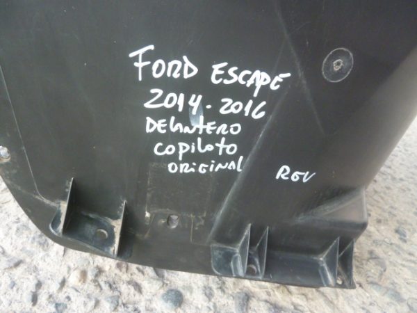 Guardafango ford escape 2014 2015 2016 delantero copiloto - Imagen 4