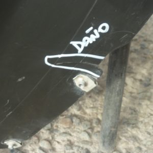 Guardafango tracker 2021 2024 delantero chofer dañado