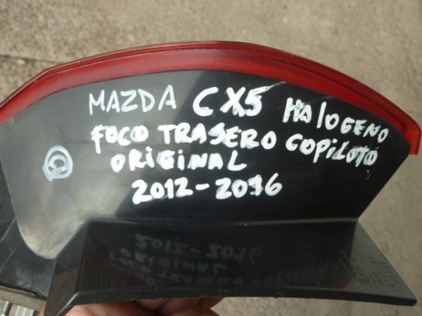 Foco mazda cx5 2012 2016 trasero copiloto original - Imagen 3