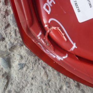 Foco suzuki celerio 2016 2019 original trasero copiloto daños