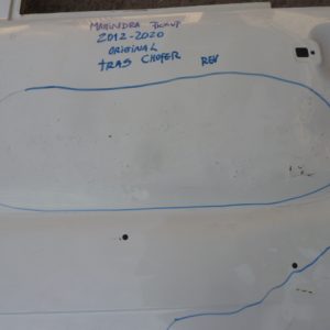 puerta mahindra pick up 2012 2020 trasera chofer – daños