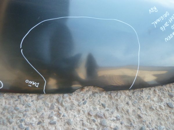 capot volkswagen polo 2011 2014 2016 - original abollado - Imagen 3