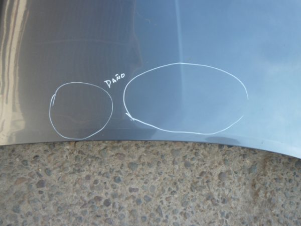 capot hyundai elantra 2020 - elantra - original abollado - Imagen 3
