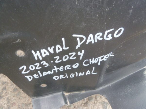 Guardafango haval dargo 2023 2024 delantero chofer original daños - Imagen 4