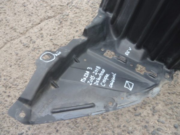 Guardafango mazda 3 2015 2018 delantero chofer original daños - Imagen 5