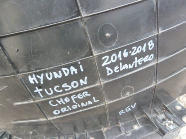 Guardafango tucson  2016 2018 delantero chofer original daños - Imagen 3