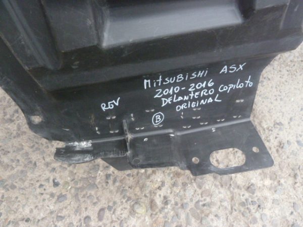Guardafango mitsubishi asx 2010 2016 delantero copiloto original - Imagen 2