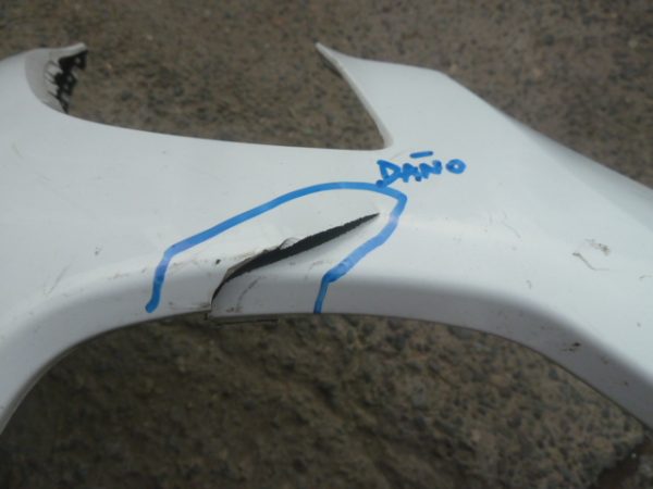 parachoque hyundai i30 2013 2014 2015 2016 delantero daños - Imagen 2