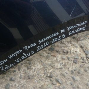 parachoque volkswagen virtus 2020 2023 delantero con daños