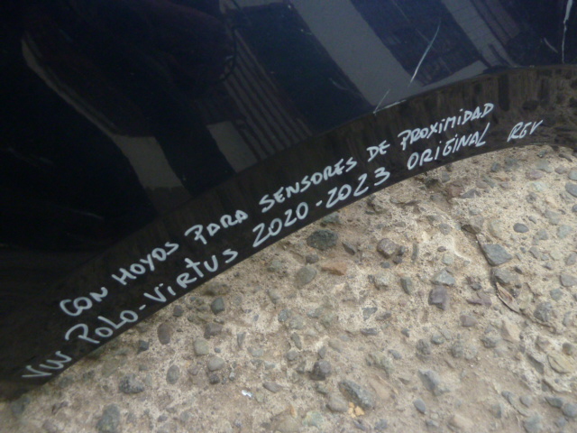 parachoque volkswagen virtus 2020 2023 delantero con daños - Imagen 2