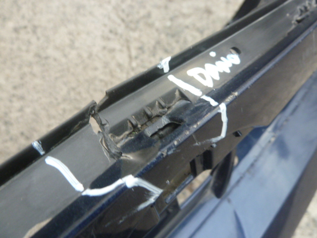 parachoque volkswagen virtus 2020 2023 delantero con daños - Imagen 9