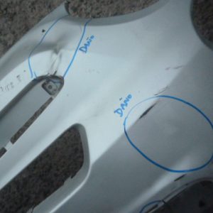 parachoque fiat 500x pop star 2017 2019 delantero – daños