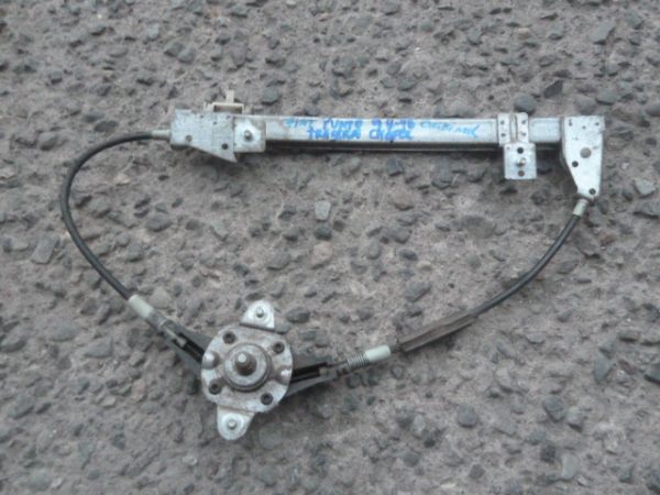 Cremallera alza vidrio fiat punto 1994 1998 puerta trasera chofer