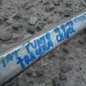 Cremallera alza vidrio fiat punto 1994 1998 puerta trasera chofer