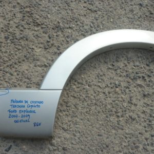 moldura costado ford explorer 2007 2009 trasero copiloto daños