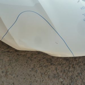 capot mg mg5 mg 5 2020 2021 2022 2023 – original abollado