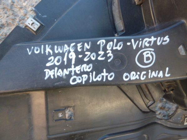 Guardafango polo virtus 2019 2020 2021 2023 delantero copiloto - Imagen 3