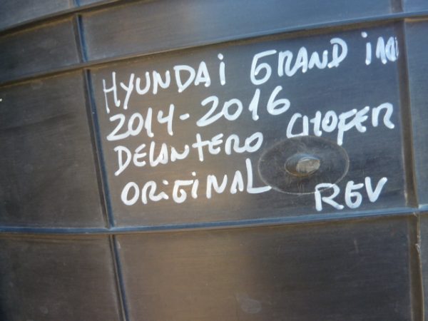 Guardafango hyundai grand i10 2014 2016 delant chofer daños - Imagen 2