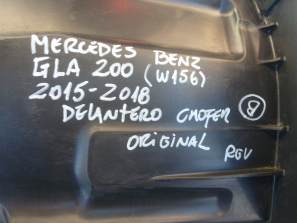 Guardafango mb gla 200 w156 2015 2018 delantero chofer - Imagen 3
