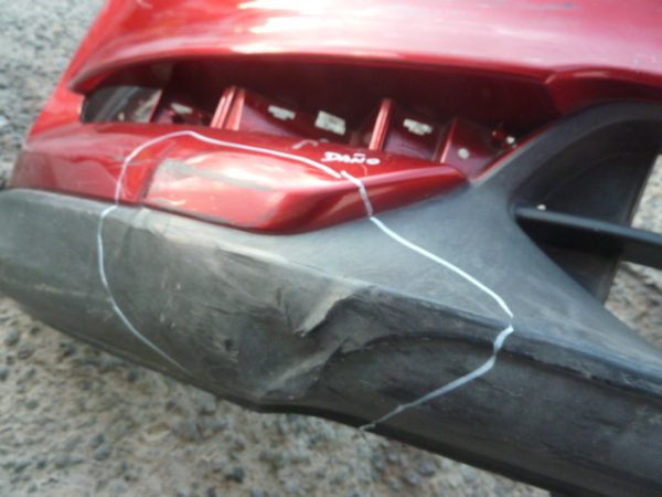 parachoque mazda cx5 2019 2020 2021 delantero - daños - Imagen 2