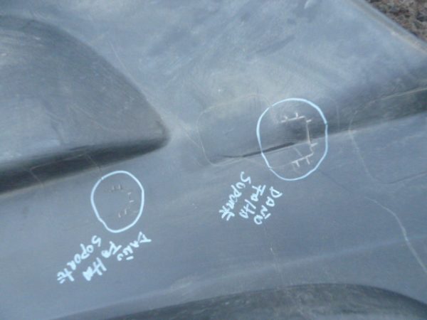 parachoque hyundai i10 2014 2015 2016 trasero - daños - Imagen 8