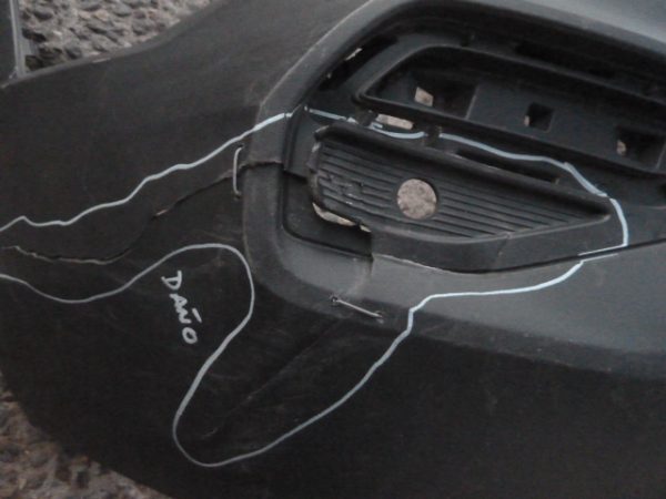 parachoque volkswagen nivus 2022 2024 trasero - daños - Imagen 4
