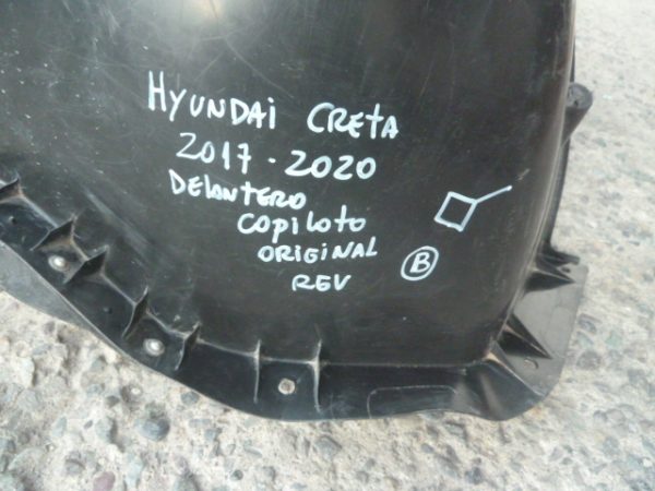 Guardafango hyundai creta 2017 2020 delantero copiloto - Imagen 4
