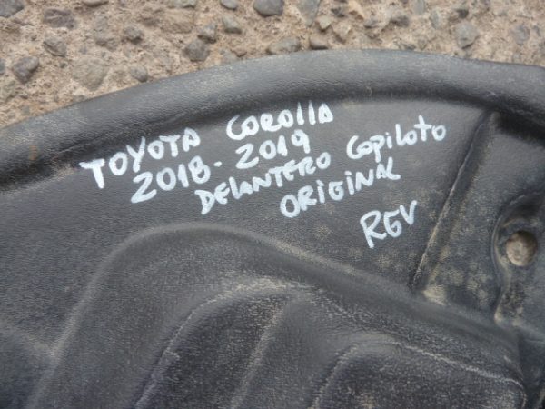 Guardafango toyota corolla 2018 2019 delantero copiloto daños - Imagen 4