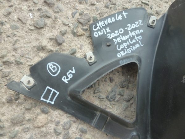 Guardafango chevrolet onix 2020 2021 2022 delant copiloto original - Imagen 2
