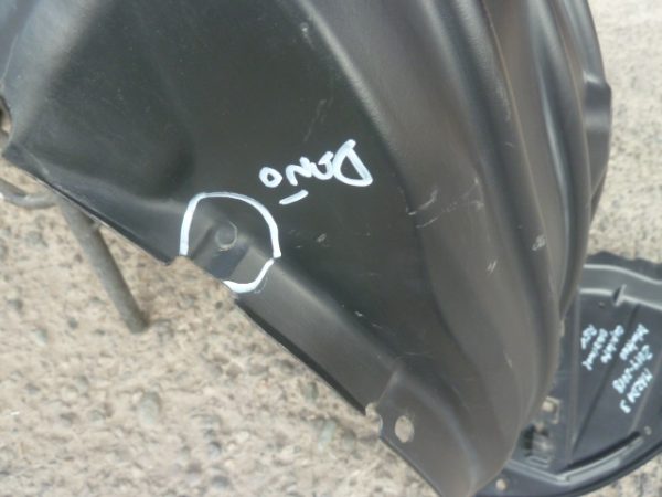 Guardafango mazda 3 2015 2019 delantero copiloto daños - Imagen 5
