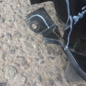 Guardafango haaval h2 2014 2017 delantero copiloto daños