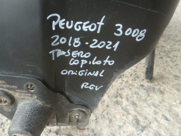 Guardafango peugeot 3008 2018 2021 trasero copiloto daños - Imagen 2