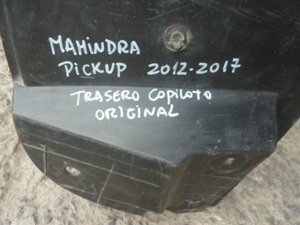 Guardafango mahindra pick up 2012 2017 trasero copiloto daños - Imagen 4