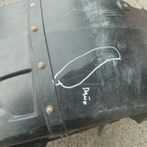 Guardafango mahindra pick up 2012 2017 trasero copiloto daños