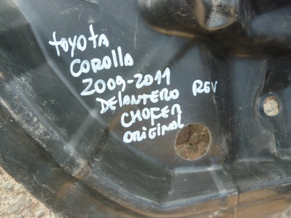 Guardafango toyota corolla 2009 2011 delantero chofer daños - Imagen 6