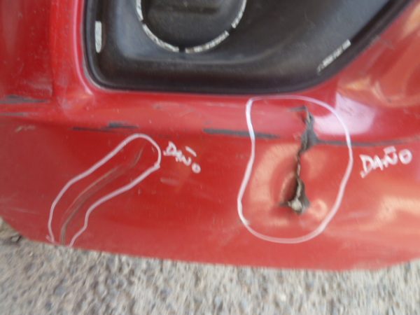 parachoque nissan np300 xe 2015 2020 delantero - daños - Imagen 2