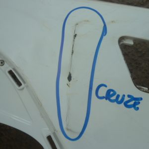 parachoque chevrolet cruze 2015 delantero – daños