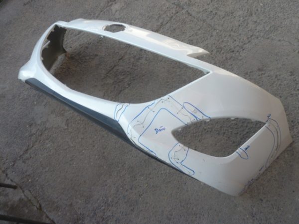 parachoque mazda 5 2011 2018 delantero - daños quebrado - Imagen 7