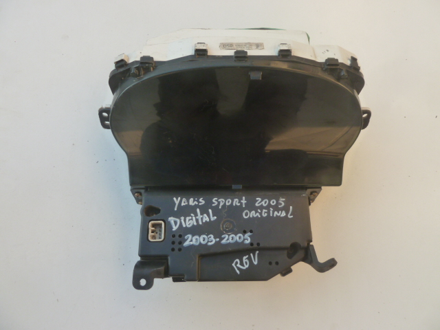 Sinóptico juego relojes instrumentos yaris sport 2003 2005