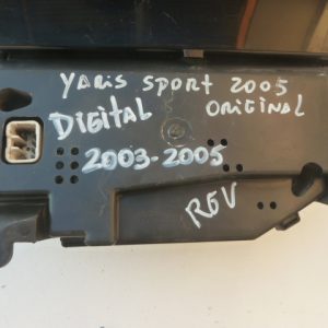 Sinóptico juego relojes instrumentos yaris sport 2003 2005