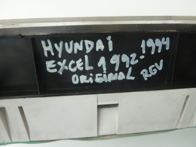 Sinóptico juego relojes instrumentos hyundai excel 1992 1994 - Imagen 4