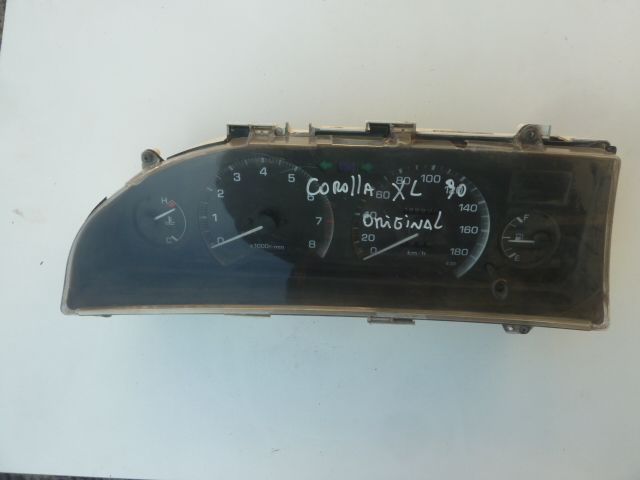 Sinóptico juego relojes instrumentos toyota corolla 1988 1992