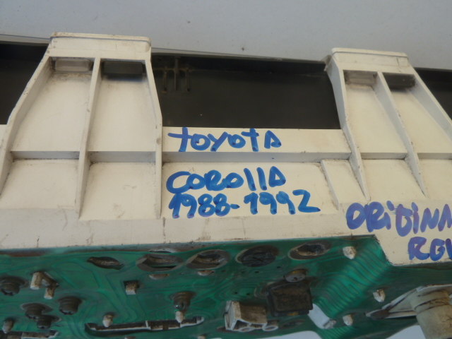 Sinóptico juego relojes instrumentos toyota corolla 1988 1992 - Imagen 5