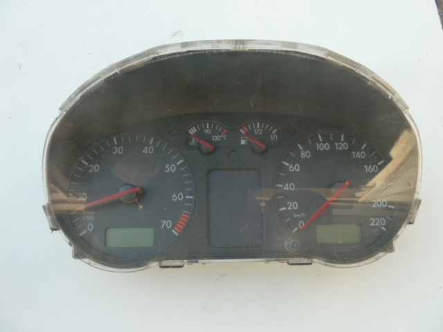 Sinóptico juego relojes instrumentos volkswagen gol g3 2002 2004