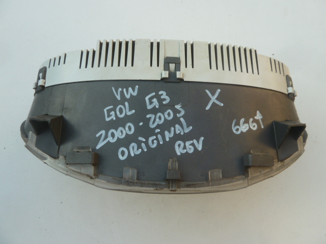 Sinóptico juego relojes instrumentos volkswagen gol g3 2000 2003 - Imagen 4