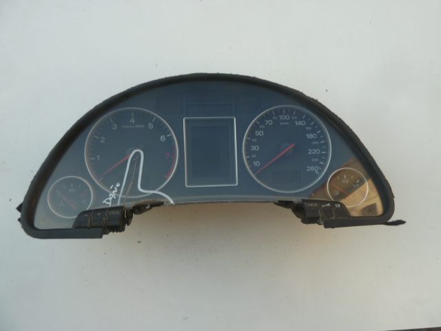 Sinóptico juego relojes instrumentos audi a4 2005 2007 daños