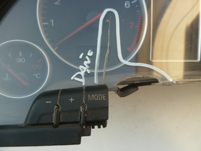 Sinóptico juego relojes instrumentos audi a4 2005 2007 daños - Imagen 3