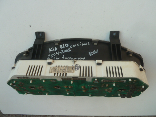 Sinóptico juego relojes instrumentos kia rio 2004 2005 - Imagen 3