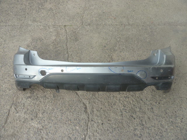 parachoque subaru forester 2009 2010 2011 trasero - daños
